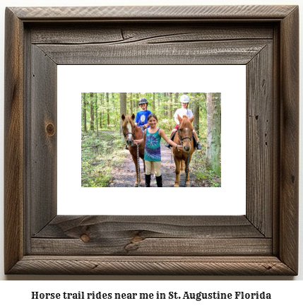 horse trail rides near me in St. Augustine, Florida